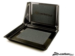 Carbon foot rest for codriver